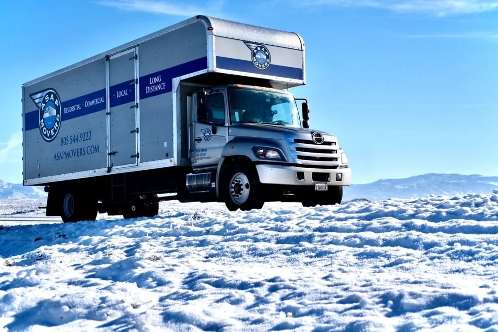 ASAP Movers truck on a long-distance move
